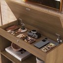 Ver imagem 5 de Estante para Livros Lock 2 Portas Mel - Art In Móveis