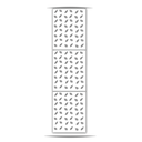 Ver imagem 1 de Painel Biombo Divisória Ambiente Decorativo 70x245 Branco