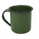 Ver imagem 3 de Bule Café Esmaltado 1,25 Litros e 12 Xícaras 70ml Tradicional Verde Botânico