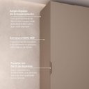 Ver mais imagens de Guarda Roupa Planejado 100% MDF de Canto Linear Orion CabeCasa MadeiraOriginals Marrom