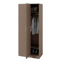 Ver imagem 5 de Guarda Roupa Planejado 100% MDF de Canto Linear Orion CabeCasa MadeiraOriginals Marrom