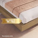 Ver imagem 7 de Cama de Solteiro Infantil/Juvenil 90 Suspensa com Iluminação em LED e Organizador na Cabeceira Cancun