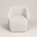 Ver imagem 5 de Poltrona Decorativa Orbe Bouclê Moscow Design Orgânico Moderno