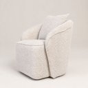 Ver imagem 4 de Poltrona Decorativa Orbe Bouclê Moscow Design Orgânico Moderno