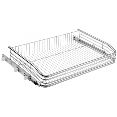Gaveta Paneleiro 670mm Multiuso Fruteira Aramada Deslizante Corrediça Cozinha Cromada