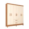 Guarda-roupa Casal Brasília 6 Portas 2 Gavetas 3375 Atualle - 2