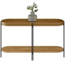 Ver imagem 3 de Aparador Para Sala de Estar Jantar Industrial Sintético Caramelo Nord L05 Nature Preto - Lyam Decor