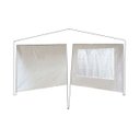 Ver imagem 5 de Kit 2 Conj. Parede Tenda Gazebo Branca + 1 Guarda Sol Bagum