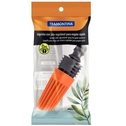 Esguicho Para Engate Rápido Com Jato Regulável | Tramontina | Kit 02 Un - 4