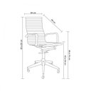 Ver imagem 6 de Cadeira de Escritório Diretor Esteirinha em Corino Sevilha