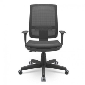 Cadeira Escritório Presidente Ergonômica NR17 Tela Mesh Brizza