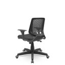 Ver imagem 2 de Cadeira para Escritório Ergonômica Giratória Beezi Plaxmetal
