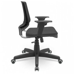 Cadeira para Escritório Ergonômica Giratória Beezi Plaxmetal - 3