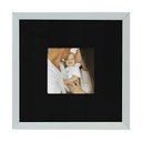 Ver imagem 2 de Kit 3 Quadros Porta Retrato Foto 10x10 Paspatur Preto 20x20