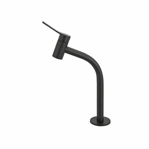 Torneira para Banheiro Australis Meber Metais Preto/Matte