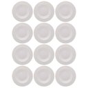 Ver imagem 1 de 12 Pratos para Massa Risoto 28cm Vidro Opalino Branco Restaurante Hotel Bar Lyor Friends Time