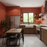 Revestimento Tijolinho de Concreto Brick - Rosso Soft M² - 5