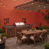 Revestimento Tijolinho de Concreto Brick - Rosso Soft M² - 6