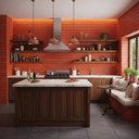 Ver imagem 7 de Revestimento Tijolinho de Concreto Brick - Rosso Soft M²