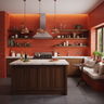 Revestimento Tijolinho de Concreto Brick - Rosso Soft M² - 7