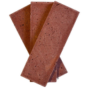 Ver imagem 1 de Revestimento Tijolinho de Concreto Brick - Rosso Soft M²