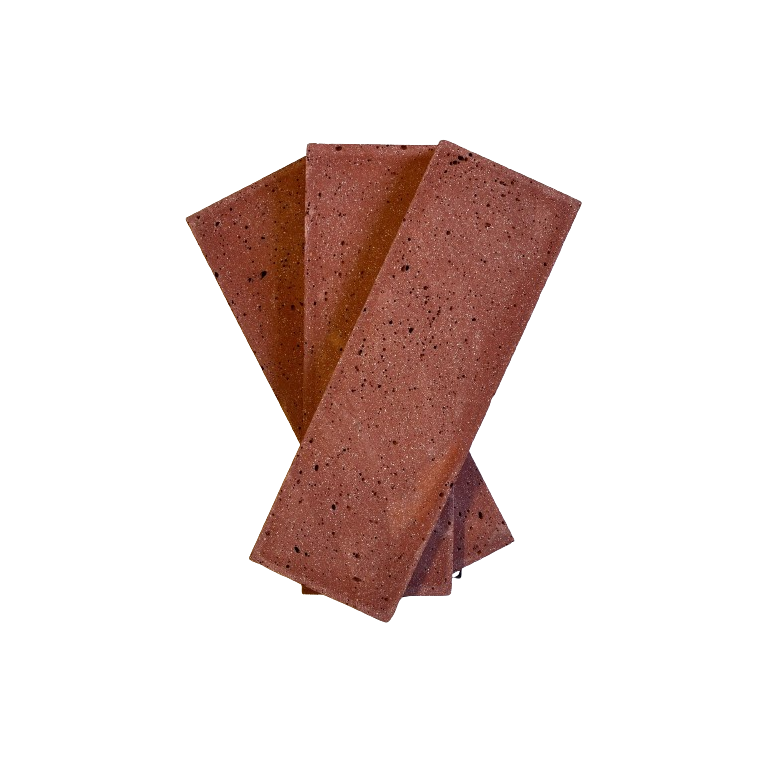 Revestimento Tijolinho de Concreto Brick - Rosso Soft M²