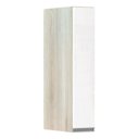 Ver imagem 1 de Armário Para Cozinha 15cm 1 Porta Lis Legno Crema C/Branco