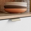 Ver imagem 7 de Armário de Cozinha Compacta Slow 8 Portas e 1 Gaveta em MDP Freijó/Ártico/CP-Riscatto Freijó - Kits 