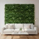 Ver imagem 4 de 4,5m² Placa Parede Verde Artificial 3d Folhagem Densa Alta Qualidade