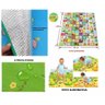 TAPETE PORTATIL DOBRAVEL BEBE TATAME INFANTIL DE ATIVIDADES TERMICO QUARTO SALA CRECHE - 2