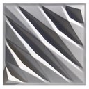 Ver imagem 2 de Forma 3D Gesso e Cimento ABS 1mm - Trace 30x30 cm