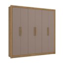 Ver imagem 1 de Guarda Roupa Roupeiro Casal com 6 Portas e 2 Gavetas M569 Kappesberg