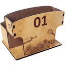 Ver imagem 1 de 10 Porta Guardanapos e Sachês de Mesa Pães para Restaurantes Personalizados Zanline
