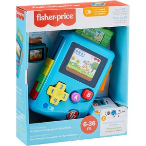 Fisher Price - Aprender E Brincar Meu Primeiro Videogame de Aprendizagem Retrô