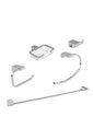 Ver imagem 3 de Kit Acessorios para Banheiro 5 Pecas Linha Versati 42300