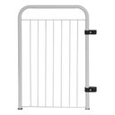 Ver imagem 1 de Módulo 1 Unidade para Cercado Pet em Aço Branco Altura 51cm