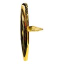 Ver imagem 2 de Pé de Ferro Universal para Móveis Dourado - Kit 4 Unidades