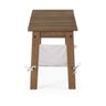 Conjunto Jardim Bancos e Mesa Auxiliar Madeira Maciça Gurupi CabeCasa MadeiraOriginals - 4