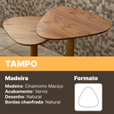 Ver imagem 7 de Duas Mesinhas Laterais Pugly Estilo Vintage - Madeira Maciça