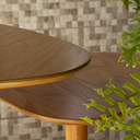 Ver mais imagens de Duas Mesinhas Laterais Pugly Estilo Vintage - Madeira Maciça