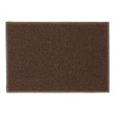 Ver imagem 1 de Tapete Vinil Marrom 60x40cm 10mm Kapazi Unico