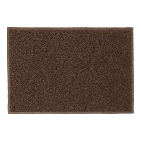 Tapete Vinil Marrom 60x40cm 10mm Kapazi Unico