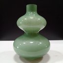 Ver imagem 3 de Vaso Decorativo Enfeite Casa Garrafa Home&Co Vidro 18x13x13cm Verde