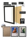 Ver imagem 4 de 2 Quadros Sabrina Carp+Skin c/ Vidro, Moldura Preta:A4