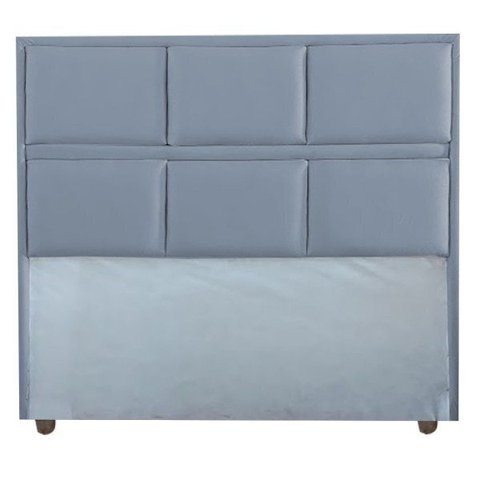 Cabeceira Ana Cama Box Painel Casal 90 Suede Grafitte