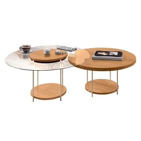 Kit Mesa de Centro Sky Cinamomo – Hb Móveis