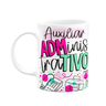 Caneca Profissões - Auxiliar Administrativo - 325ml - M2 - 1