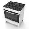 Fogão 5 Bocas A Gás Acendimento Automático Realce Glass Bivolt Cr212 Branco Branco 127/220 - 3