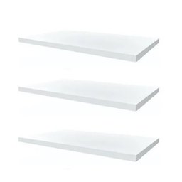 Kit 3 Prateleiras 60x15cm - Decorar Quarto, Banheiro, Cozinha, Sala, Escritório... - 1