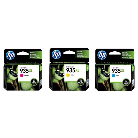 Cartucho de Tinta Hp 935xl C2p24al C2p23a 6230 6830 E3e03a E3e02a Kit